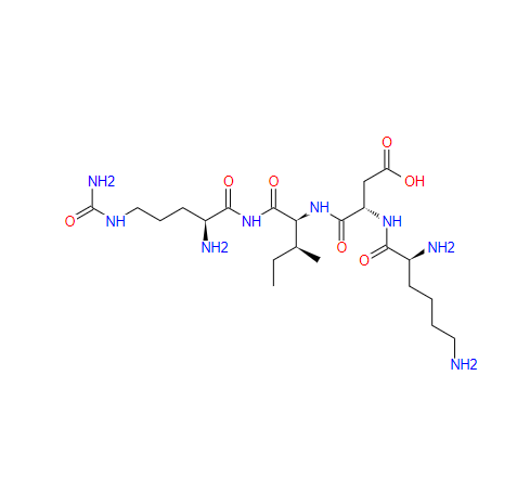 L-赖氨酰-L-ALPHA-天冬氨酰-L-异亮氨酰-N5-(氨基羰基)-L-鸟氨酰胺 960531-53-7