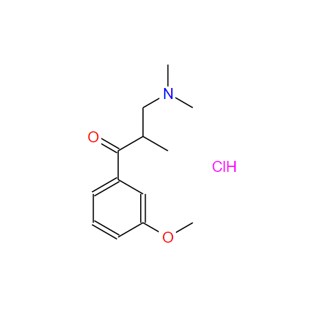 3-(二甲基氨基)-1-(3-甲氧基苯基)-2-甲基-1-丙酮盐酸盐 37951-53-4
