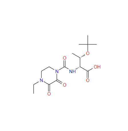 (头孢拉宗侧链)D-Α-(4-乙基-2,3-二氧-哌嗪甲酰胺基)-Β-(S)叔丁氧基丁酸 79276-23-6
