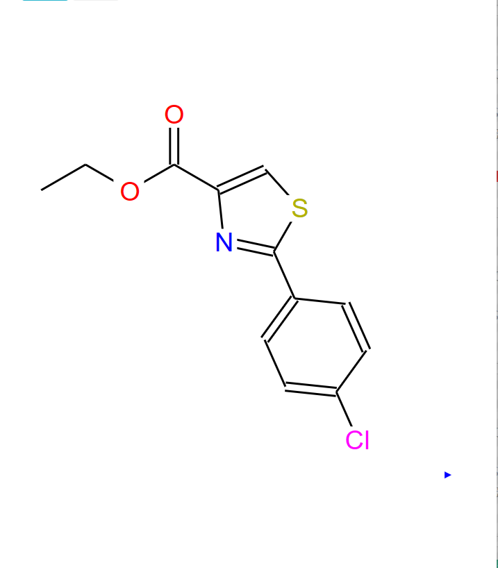 2-（4-氯苯基）噻唑-4-羧酸乙酯 61786-00-3