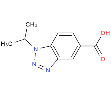 1-异丙基-1H-1,2,3-苯并噻唑-5-羧酸