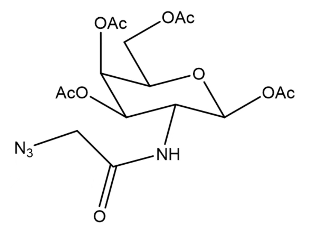 1,3,4,6-四-氧-乙酰基-2-[(叠氮乙酰基)氨基]-2-脱氧-β-D-吡喃半乳糖