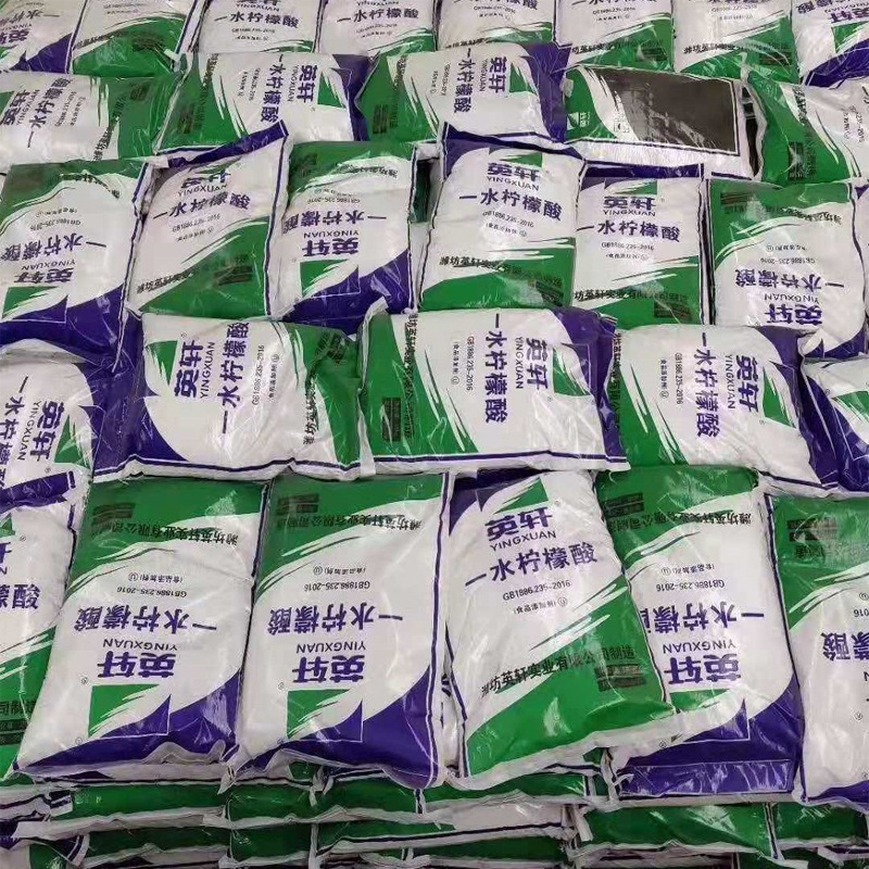  一水柠檬酸 清洗剂 除垢剂 污水处理 英轩柠檬酸 工业级