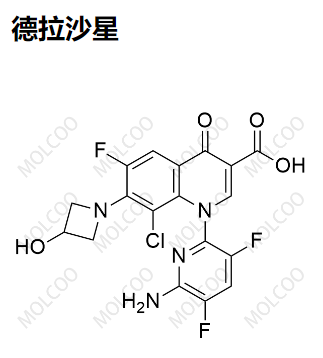 德拉沙星   189279-58-1  C18H12ClF3N4O4 