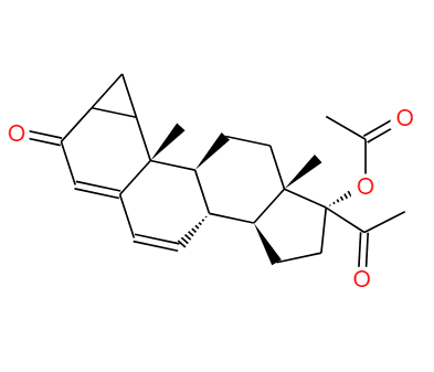 17-羟基-1A,2A-亚甲基孕-4,6-二烯-3,20-二酮醋酸酯