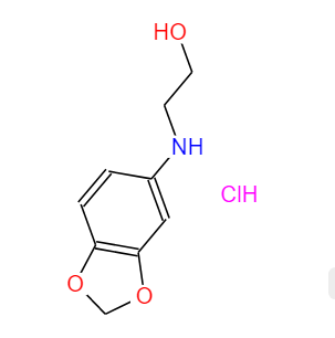 N-羟乙基-3,4-亚甲二氧基苯胺盐酸盐
