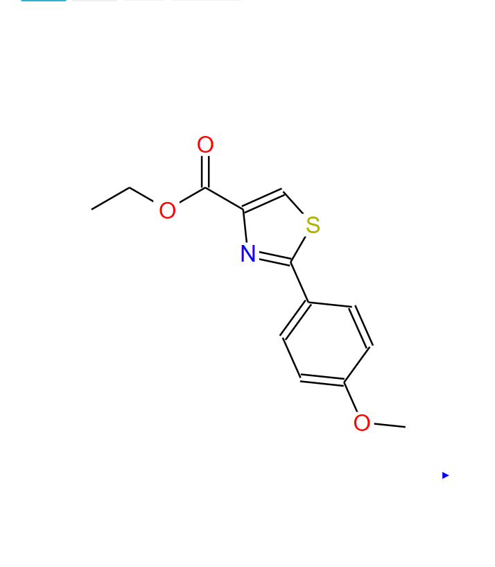 2-（4-甲氧基苯基）噻唑-4-羧酸乙酯 57677-79-9