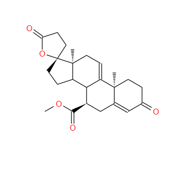 (7a,17a)-17-羟基-3-氧代-孕甾-4,9(11)-二烯-7,21-二羧酸 gamma-内酯甲酯 95716-70-4