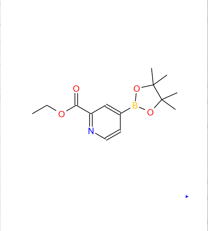 吡啶-4-硼酸频哪醇酯-2-羧酸乙酯 741709-56-8