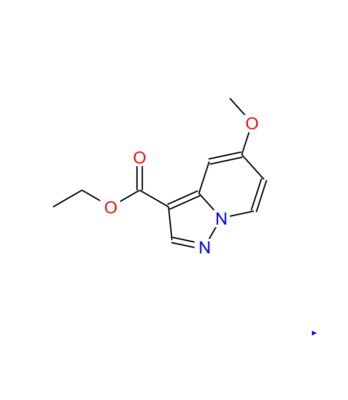 5-甲氧基吡唑并[1,5-A〕吡啶-3-甲酸乙酯 99446-53-4