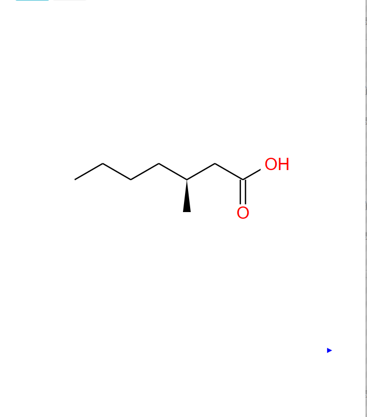 (S)-3-甲基庚酸 59614-85-6