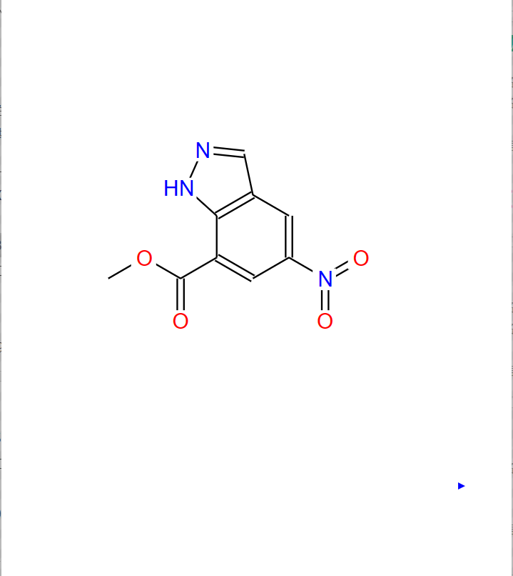 5-硝基-1H-吲唑-7-羧酸甲酯 632291-85-1
