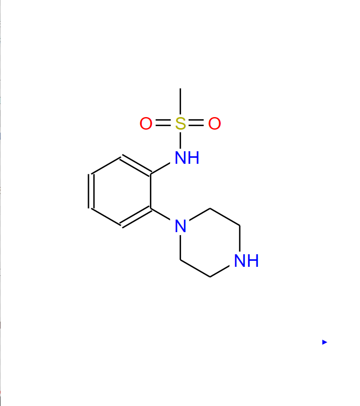 N-[2-(哌嗪-1-基)]甲基磺酰胺盐酸盐 199105-19-6