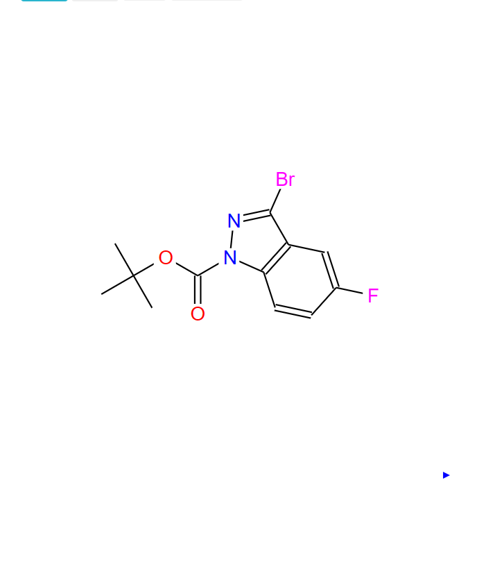 1-叔丁氧羰基-3-溴-5-氟吲唑 885271-57-8