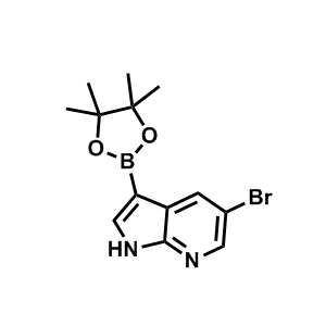 5-溴-3-(4,4,5,5-四甲基-1,3,2-二氧硼杂环戊烷-2-基)-1H-吡咯并[2,3-b]吡啶 1072152-50-1