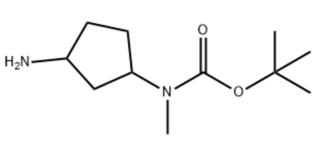 tert-butyl N-(3-aminocyclopentyl)-N-methylcarbamate