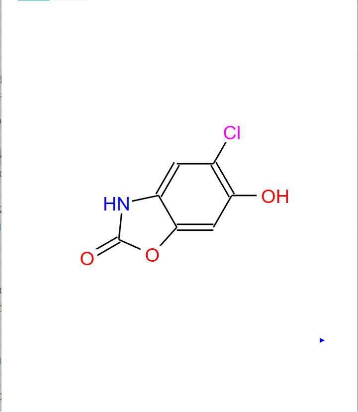 6-.羟基氯唑沙宗 1750-45-4