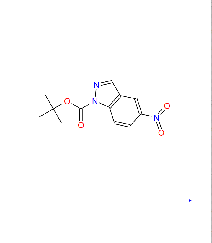 5-硝基-1H-吲唑-1-羧酸叔丁酯 129488-09-1