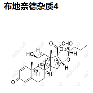布地奈德杂质4   	C25H32O6 