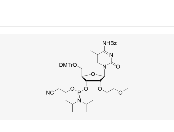 5-Me-DMT-2'-O-MOE-C(Bz)-CE