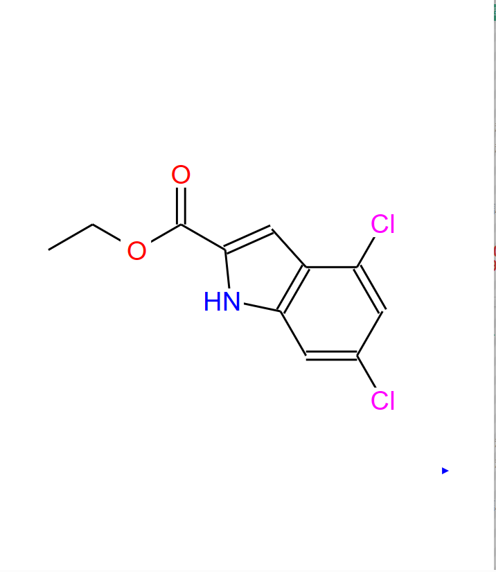 4,6-二氯吲哚-2-甲酸乙酯 53995-82-7