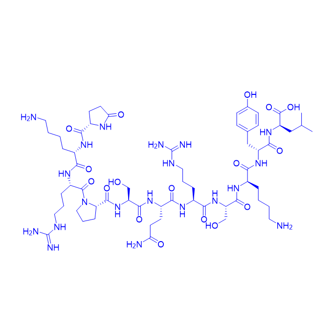 髓磷脂肽改造片段多肽[Pyr4]-MBP (4-14)/136132-68-8/[pGlu4]-Myelin basic protein fragment 4-14