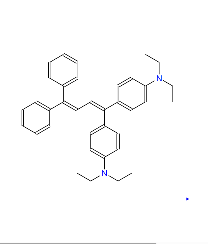1,1-双(对二乙氨基苯基)-4,4-二苯基-1,3-丁二烯 109995-82-6