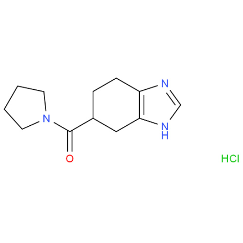 N-[(4,5,6,7-四氢苯并咪唑-5-基)羰基]吡咯硫酸盐