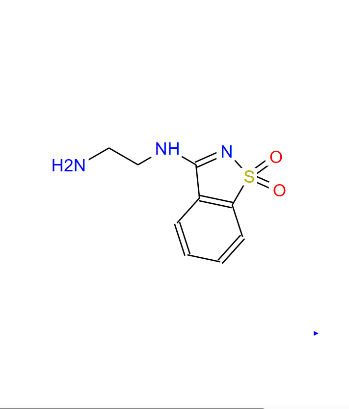 2-氨基乙基-(1,1-二氧代-1,2-苯并噻唑-3-基)胺 340018-25-9