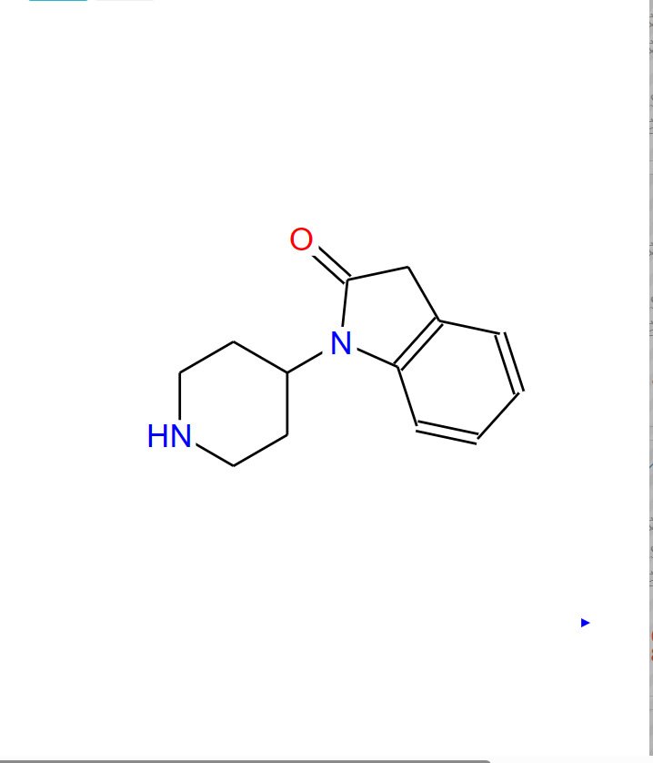 1,3-二氢-1-(-4-哌啶基)(2H)吲哚-2-酮 16223-25-9