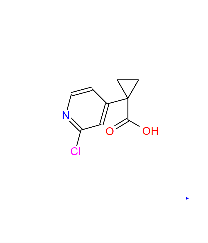 1-(2-氯吡啶-4-基)环丙基甲酸 1060811-78-0