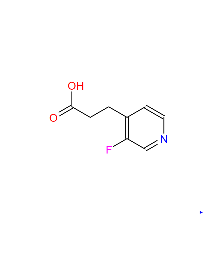 3-(3-氟吡啶-4-基)丙酸 1256819-25-6