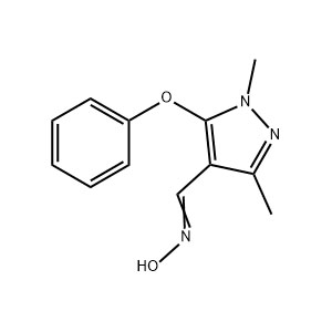 1,3-二甲基-5-苯氧基-4-吡唑甲醛肟 中间体 110035-28-4