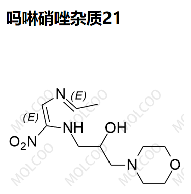 吗啉硝唑开环杂质   C11H20N4O4 