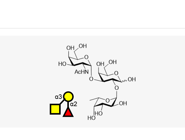 Blood type trisaccharide A