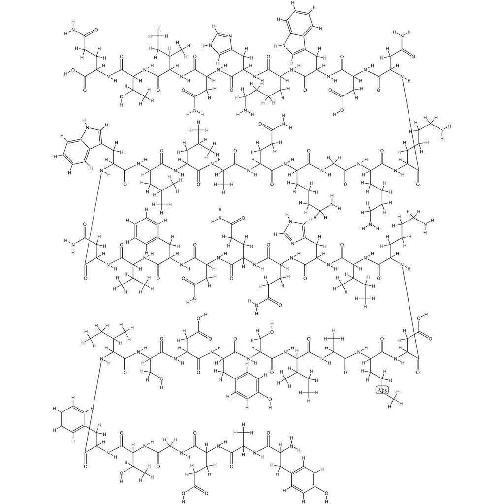 胃功能抑制剂多肽GIP, human 100040-31-1