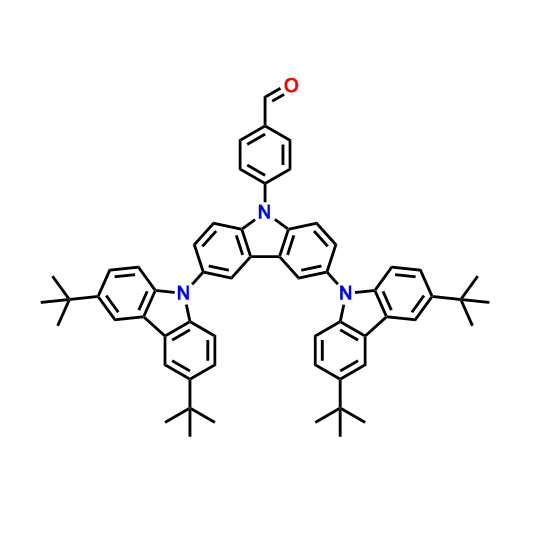 4-[3'，6'-双（3,6-双（叔丁基）咔唑-9-基）咔唑-9基]苯甲醛