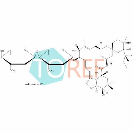 伊维菌素EP杂质K，广州、杂质分析、分离、纯化、合成、质量研究、化合物定制、杂质制备、结构解析