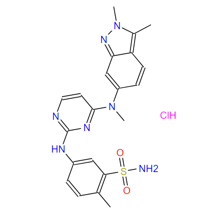 635702-64-6；盐酸帕唑帕尼