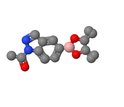 850363-83-6；1-[5-（4,4,5,5-四甲基-1,3,2-二氧杂硼烷-2-基）-1H-吲唑-1-基]乙烷-1-酮