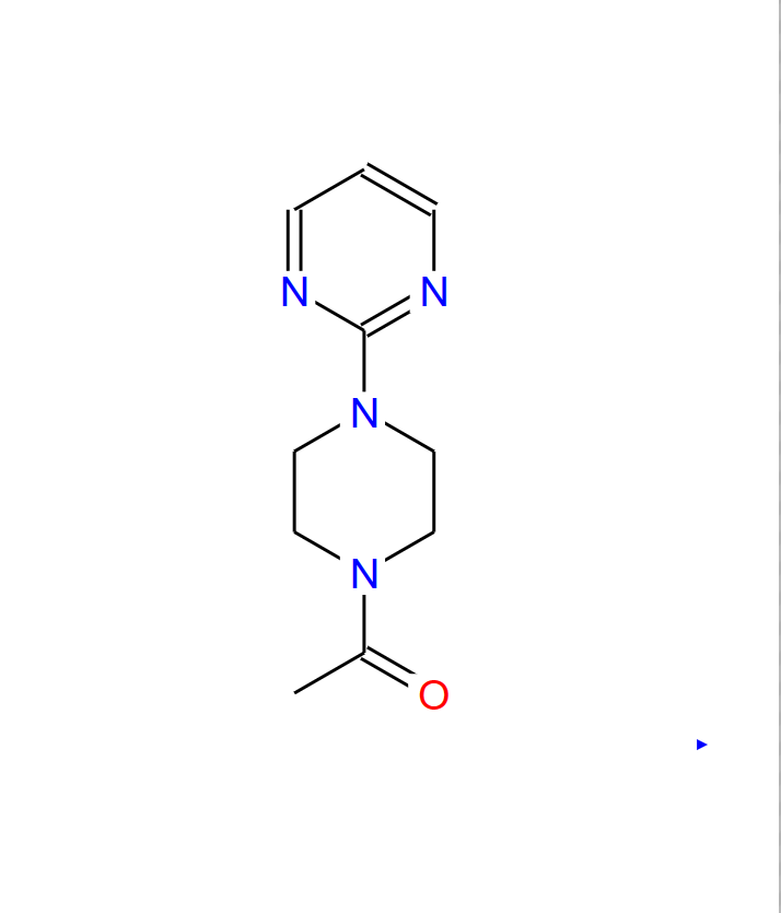 1-[4-（2-嘧啶基）-1-哌嗪基]乙酮 191487-40-8