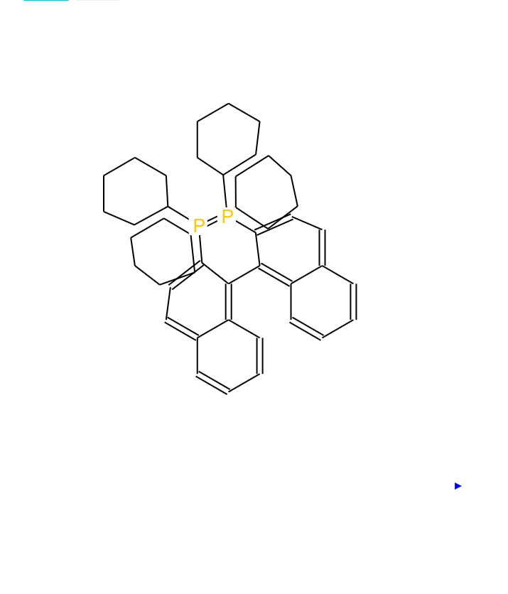 1,1′-(1R)-[1,1′-联萘]-2,2′-双[1,1-环己基]膦 ((R)-Cy-Binap) 139139-92-7