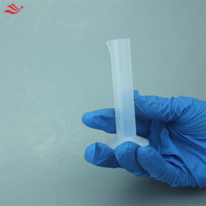 PFA量筒耐腐蚀低本底特氟龙塑料1L2L刻度清晰均匀