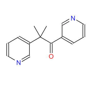 甲吡酮；2-甲基-1,2-二-3-吡啶基-1-丙酮；甲双吡丙酮；麦道中白朗 54-36-4