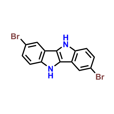 3,8-二溴-5,10-二氢吲哚[3,2-b]吲哚