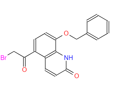 8-苄氧基-5-(2-溴乙酰基)-2-羟基喹啉 100331-89-3