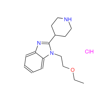 1-(2-甲氧基乙基)-2-(哌啶-4-基)-1H-苯并[d]咪唑盐酸盐 1841081-72-8