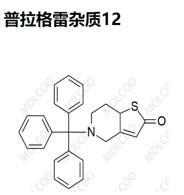 普拉格雷杂质12   	C26H23NOs  Prasugrel Impurity 12 
