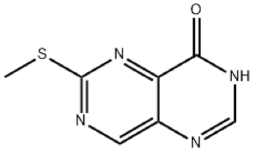 6-甲硫基嘧啶并[5,4-D]嘧啶-4(1H)-酮;6-(甲硫基)嘧啶并[5,4-D]嘧啶-4(3H)-酮