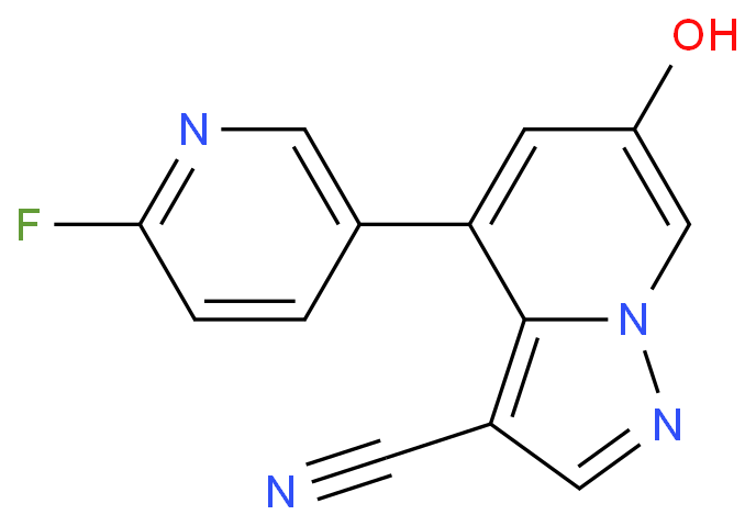 4-(6-氟吡啶-3-基)-6-羟基吡唑并[1,5-a]吡啶-3-甲腈（塞尔帕替尼 N-10）（2222654-09-1）
